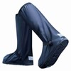 High Tube PVC Waterproof Shoe Covers Reusable Rain Boot Shoe