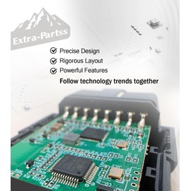 Extra-Partss Simple OBD Key and Remote Replacement for Toyota GQ43VT20T fits Sienna 2004 2005 2006 2007 2008 2009 2010 2011 2012 2013 2014 2015 2016