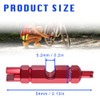 ciciment Valve Core Remover Tool Kit for Presta/Schrader Valve, Bike