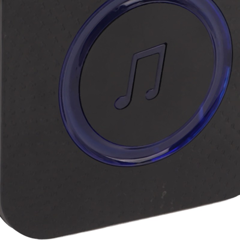 Wireless Door Bell IP55 Waterproof Electronic Doorbell 5 Levels Adjustable