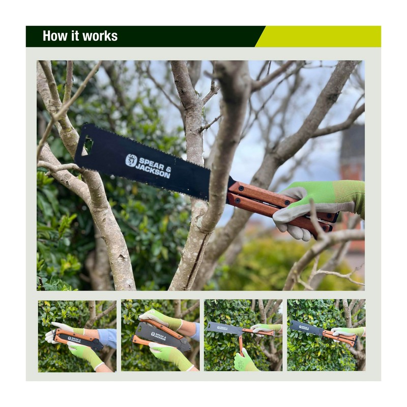 Spear & Jackson 4976KEW Kew Gardens Collection 6 Inch Folding