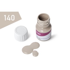 Kaps Dye Super Color + Preparer (25 ml Each), Professional Leather Dye for Natural Leather, Faux Leather and Fabric, for Nourishing and Repairing Leather Shoes (140 - Ice)