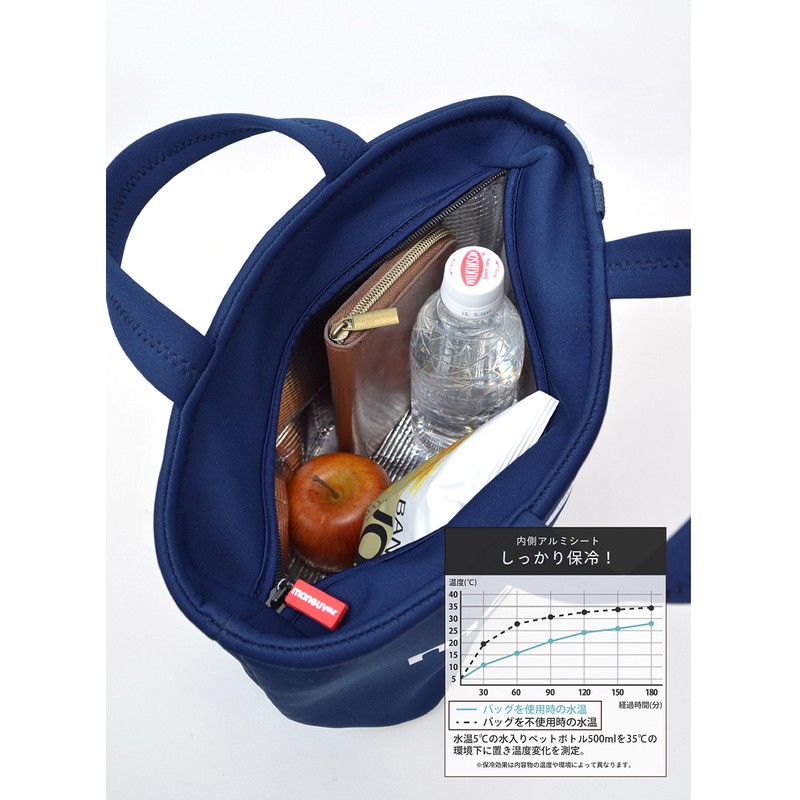 CBJAPAN DSK Lunch Bag, Navy, Cold Insulation, 2.5 gal (7