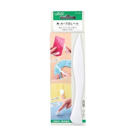 Clover 31-401 Square Curved Spatula, White