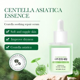 Korean Centella Serum,Korean Skincare Centella Ampoule for Face,Soothing & Calming Centella Moisturiser Essence,Deeply Hydrating Serum for All Skin Types,Face Serum for Women