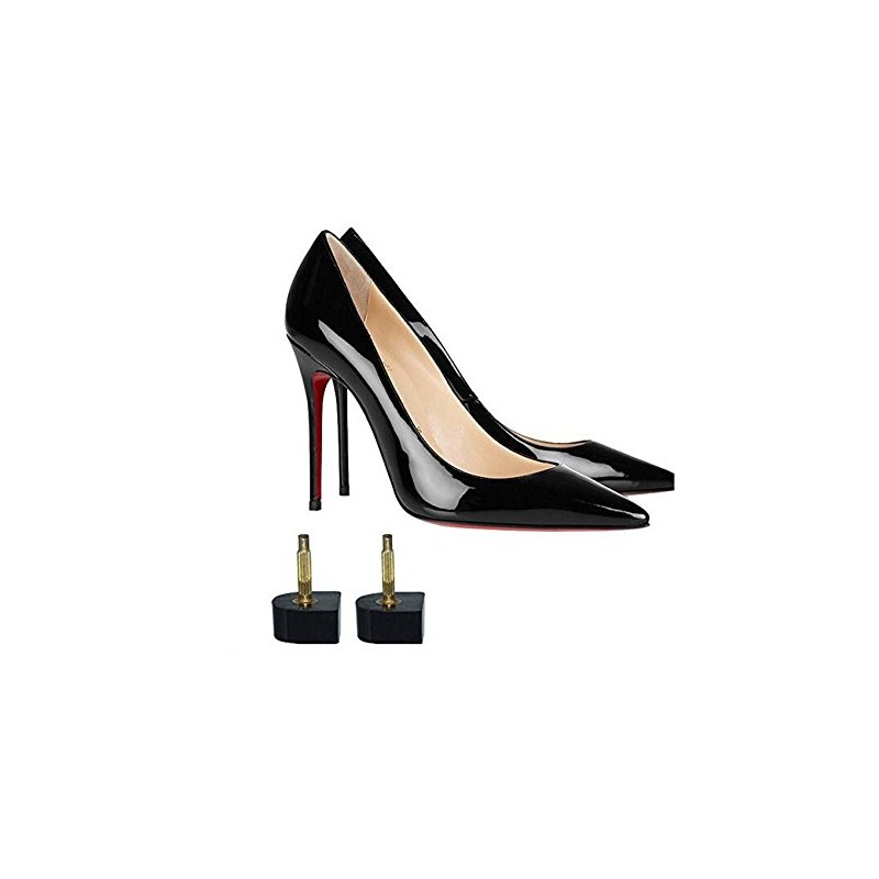 6 Pairs Black U Shaped Heel Toe Taps Heel Replacement