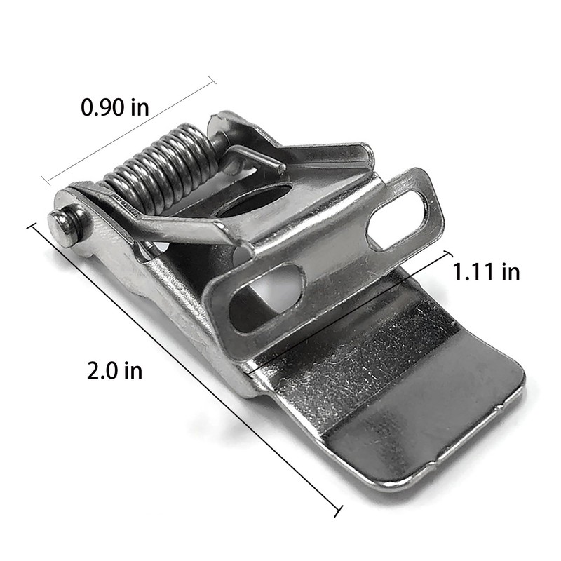 ZHYOHEN 10PCS Panel Light Downlight Universal Clamps 50x22mm Recessed Lighting