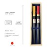 Premium Japanese Chopsticks Reusable 2prs Set [ Made in Japan