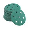 TUCKBOLD Car Sanding Discs 3.5inch 7 Hole 80 Grit Abrasion
