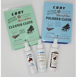 Cory Complete Piano Finish Cleaning and Care Kit - for Satin Finish Pianos
