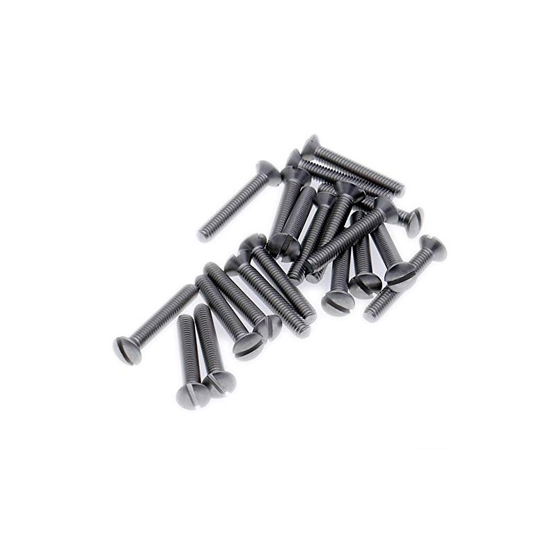 M5 (5mm x 18mm) Slot Raised Countersunk Machine Screw (Bolt)