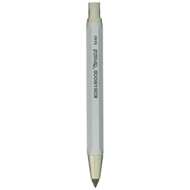 Koh-I-Noor : Mechanical Clutch Pencil Leadholder for 5.6mm Leads 5640 Silver