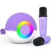 Heroange Karaoke Microphone Machine Toys for Kids Adults, Mini Portable