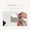 Giselle Pass Case with Reel, Commuter Holder, Double-Sided IC Card,