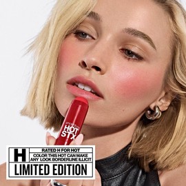 Smashbox Hot STX Blush Stick | Creamy, Blendable + Vivid Color, Poppy Pic