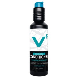 VOLT Fragrance-Free Hair Conditioner with Organic Coconut Oil & Bio-Conditioner | Deep Conditioning, Silky Soft Hair | Gentle, Plant-Based Formula | Perfect for Layering - 2.7 Fl. Oz. (80ml)