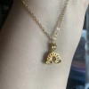 Rainbow 18k Gold Plated Rainbow Necklace & Pendant Minimalistic Gold