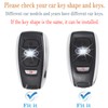 Kirsnda for Subaru key fob cover case with keychain,Texture Soft