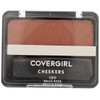 CoverGirl Cheekers Face Blush, Brick Rose 0.9 oz (2 pack)