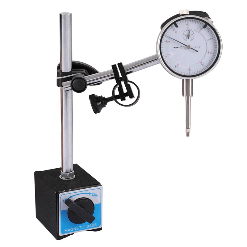 Qnkaa Magnetic Base for Dial Indicator Holder with Fine Adjustable