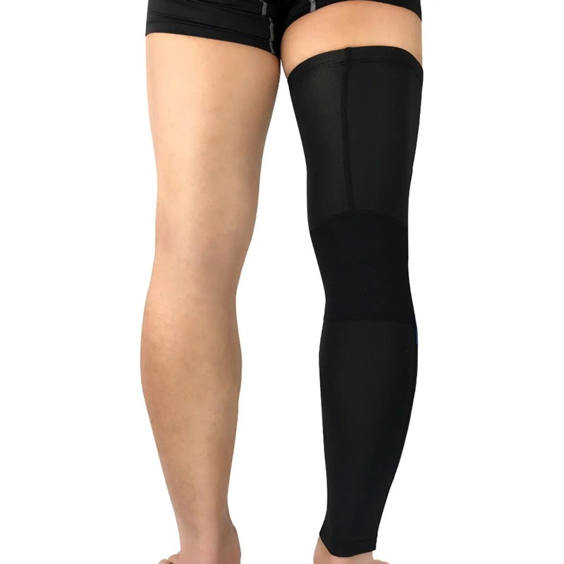 2 Compression Springs Knee Stabilizers Black And Blue M
