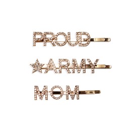 U.S. Army Bobby Pin Set (Proud US Army Mom)