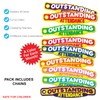 Brag Sticks Outstanding Attendance Value Pack: Wearable Incentives to Increase