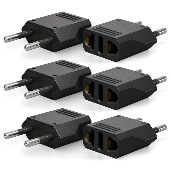 European Outlet Adapters - Unidapt USA American Canada to EU