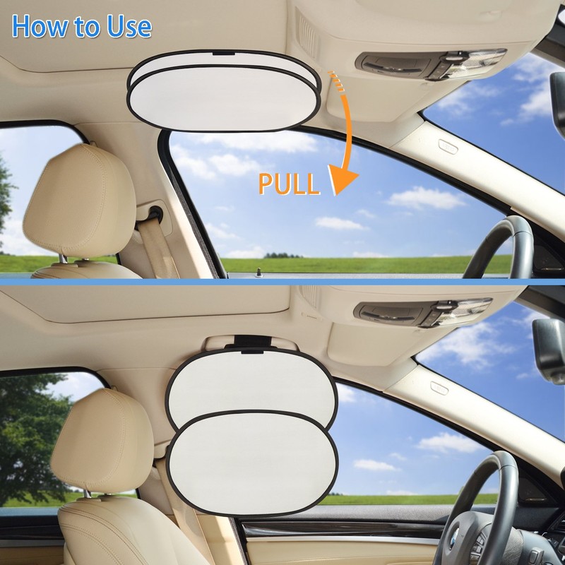 Car Window Sunahde TFY Car Interior Roof Handle Mounted Sun