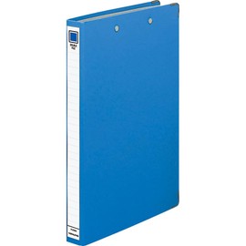 Kokuyo file Double File Spring A4 2 Hole 200 Sheets Accommodate Gray Flat – 220 Parent , Blue