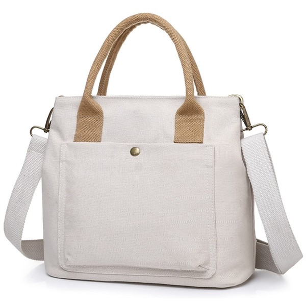 Aquamie Tote Bag, Shoulder Tote, Crossbody Bag, Canvas, Small Size,