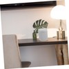 ULTECHNOVO Small Trash Can with Rotating Lid: Tiny Wastebasket for