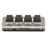 Programmable Keypad USB 4 Keys Mini Portable Mechanical Keyboard HID