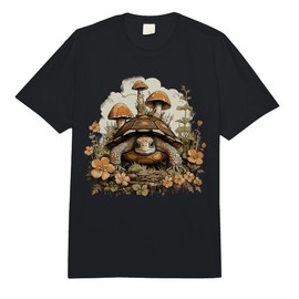 Cottagecore Turtle Aesthetic Mushrooms Outfit for Women Comfort Colors Adult Heavyweight T-Shirt