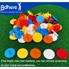Adhere Golf Ball Markers 50 100 pcs Plastic Position Ball