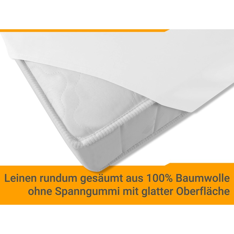 Classic Bed Sheet without Elastic – One Size Approx. 150