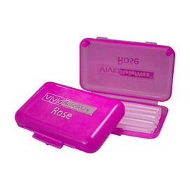 100 Pack Dental Braces Wax for Teeth Braces & Aligners, Unscented & Flavorless Orthodontic Wax Strips for Dental Care Braces Brackets Cover Lip Protector Oral Appliances Ortho Accessories (Rose)