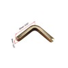 sourcing map Book Corner Protection Edge Protection Corner Protection Gold