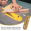 (4 Pack) Zero Clearance Insert Throat Plate Compatible with DeWalt
