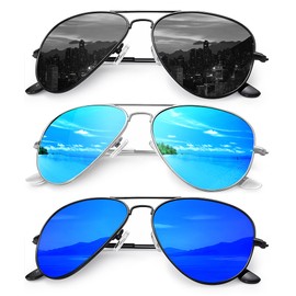 Polarized Aviator Sunglasses For Women Men Classic Mens Sunglasses Fishing Running with UV Protection