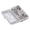 200Pcs Wire Ferrule Copper Male Female Crimp Terminal Connector for