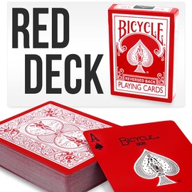 Magic Makers Red Playing Cards Bicycle Deck