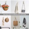 Premium Curtain Holdback, Quality Metal Decorative Curtain Holdbacks with Zinc