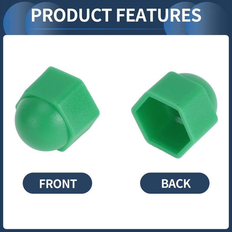 INFINAUTO Wheel Lug Nut Bolt Exterior 19mm Rims Tire Nut