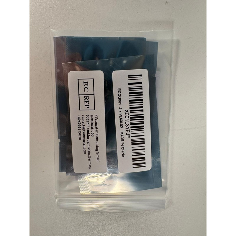 4 x Sensor Module Time-of-Flight ToF Laser Distance Sensor VL53L0X