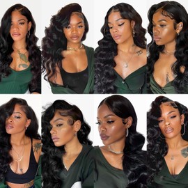 8A Brazilian Human Hair Bundles 20 22 24 Inch Soft and Healthy Body Wave Bundles Human Hair for Black Women Extension 300g