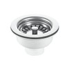 McAlpine BWSTSS 1�" Basket Strainer Waste-Stemball Plug, Chrome