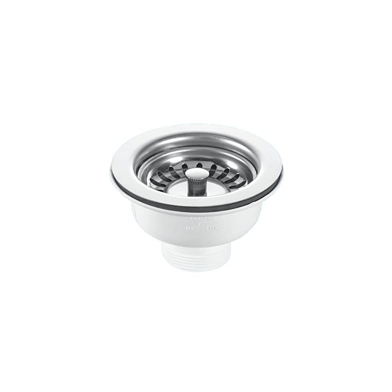 McAlpine BWSTSS 1�" Basket Strainer Waste-Stemball Plug, Chrome