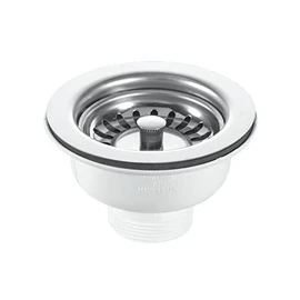 McAlpine BWSTSS 1�" Basket Strainer Waste-Stemball Plug, Chrome