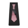 axy HK4 Slim Men's Tie Plain with Gift Box 5